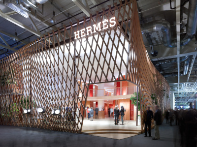 Pavillon Hermés-Baselworld - kleine Darstellung