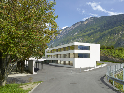 Schulhaus Goubing, Ausbau - kleine Darstellung