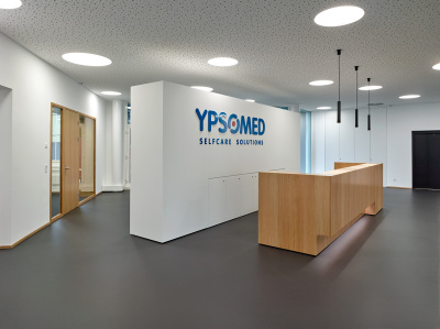 Ypsomed, Umbau Haupteingang - kleine Darstellung