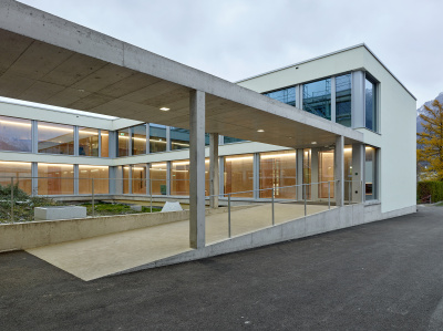 Schulhaus Räfis, 2. Phase - kleine Darstellung