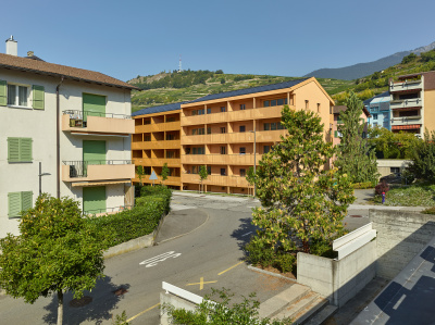 Wohnhaus Les Ormeaux, Renovierung - kleine Darstellung