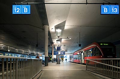 Perronhalle-Unterführung, Bahnhof Bern  - kleine Darstellung