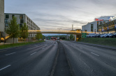 Fussgänger-Fahrradbrücke über di